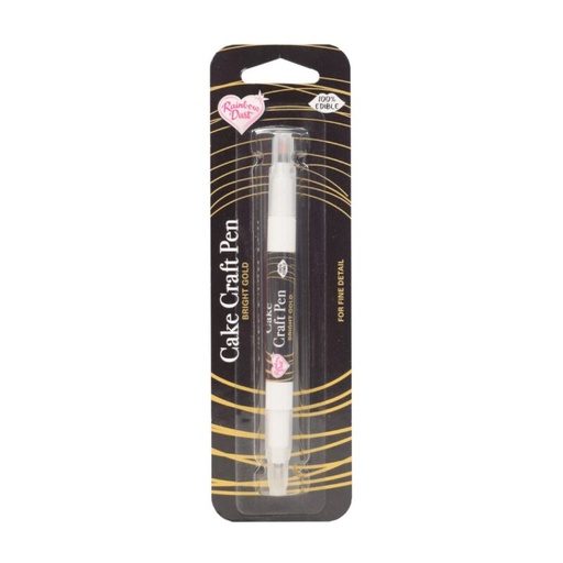 [70407166] FEUTRE ALIMENTAIRE 2 POINTES 0.5/2.5MM OR CLAIR