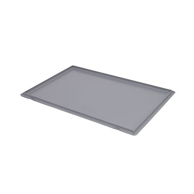 [50611104] COUVERCLE GRIS BAC EURONORM 60X40 A POSER