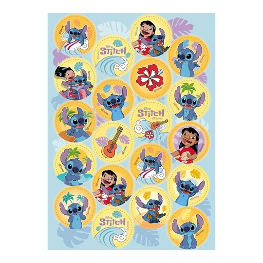 [00067392] MINI DISQUES EN AMIDON STITCH Ø3,4CM 