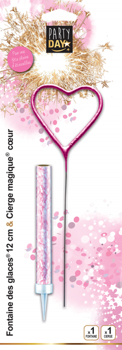 [00067423] DROOMVONK 12CM 50/55 SEC + ROZE HART STERRETJE