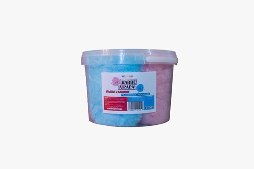 [00067490] BEL'GIANS BARBE A PAPA MIX FRAISE FRAMBOISE 130GR 