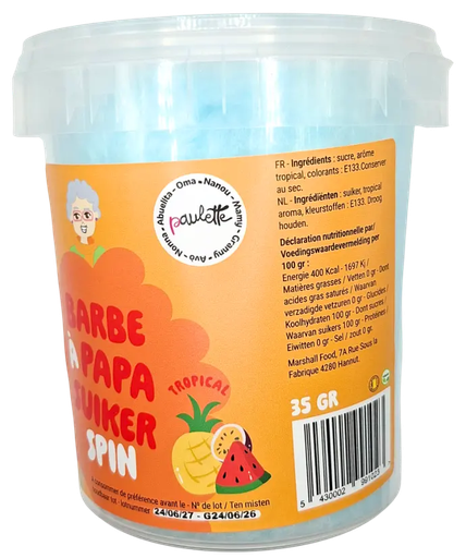 [00067493] PAULETTE COTTON CANDY TROPICAL 35GR