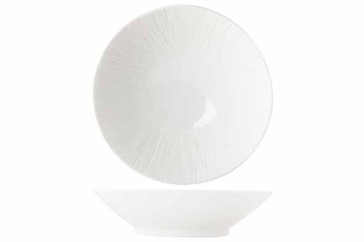 [00067555] PROOF PURE WHITE DEEP PLATE 22.5XH5.5CM - 5303004