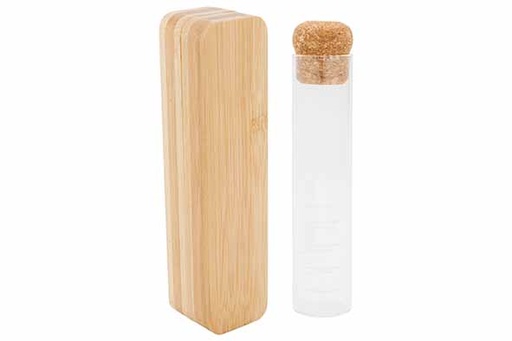 [00067568] BOROSICILAAT THEE-EI - IN BAMBOE DOOSJE - D2,9XH14,6CM - KURKEN STOP - 5359001