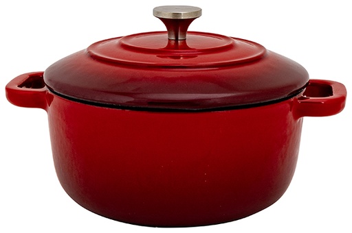 [00067591] FONTESTIC MINI COCOTTE TRADITIONAL RED D12CM