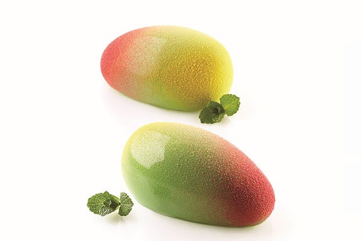 [00067752] TROMPE L'OEIL - SILIKOMART MOLD MANGO 130 9.3X5.7CM H4.2CM + CUTTER