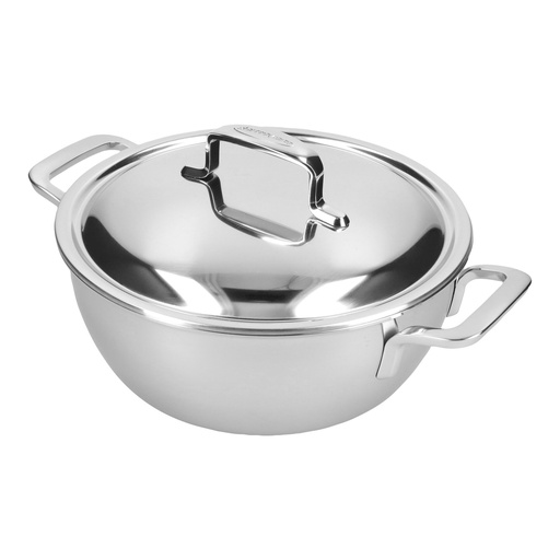 [00067965] DEMEYERE INTENSE 5 COCOTTE WITH DOUBLE-WALLED LID 24CM - 3.25L - 40224