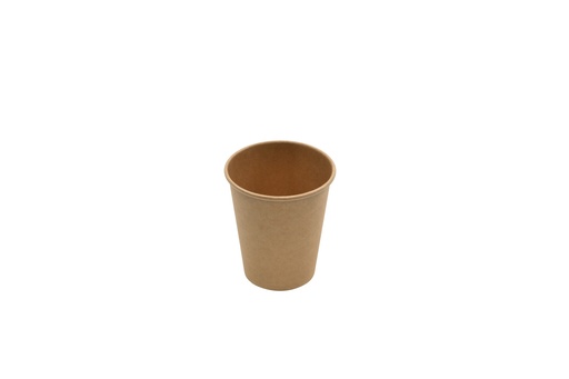 [00068070] KRAFT PAPER COFFEE CUP 6OZ 180ML PACK OF 50PCS