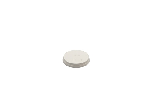 [00068075] WITTE KARTON DEKSEL VOOR 4OZ KOFFIEBEKER PAK VAN 50 STUKS 