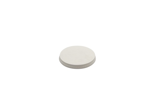 [00068078] COUVERCLE CARTON BLANC POUR GOBELET A CAFE 12oz PAQUET DE 50PCS
