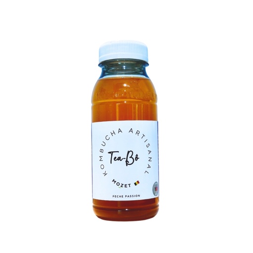 [00068102] KOMBUCHA TEA-BÔ PEACH PASSIONFRUIT 25CL