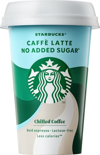 [00068162] DRINK STARBUCKS CAFFE LATTE 10 X 220ML CUPS BS13072