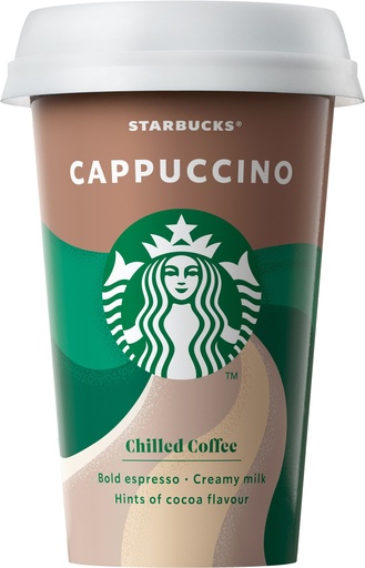 [00068163] DRANK STARBUCKS CAPPUCCINO 10 X 220ML CUPS BS13074