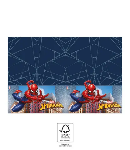 [00068364] *FDS*SPIDERMAN CRIME FIGHT NAPPE EN PAPIER 120x180 cm