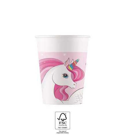 [00068409] UNICORN GOBELETS EN CARTON 200