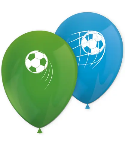 [00068424] SOCCER FANS BALLONS IMPRIMÉS 8pcs