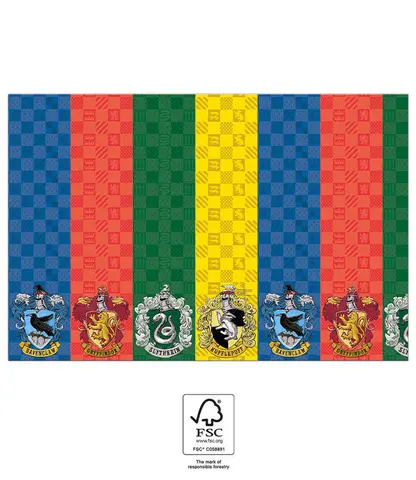 [00068440] HARRRY POTTER NAPPE PLASTIQUE 120X180