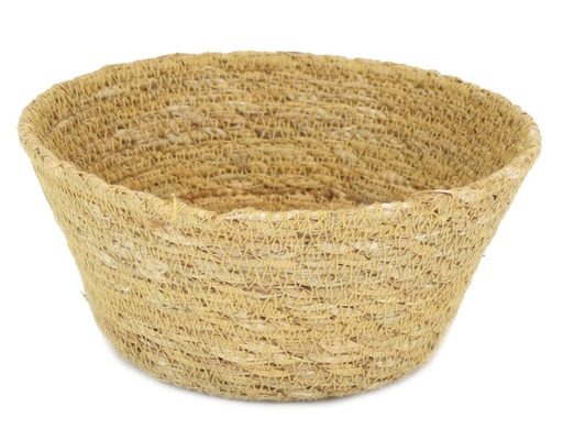 [00068524] CESTA CORBEILLE PAIN BASSE SEAGRASS 15XH7CM  