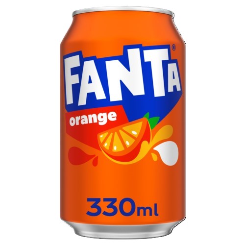 [00068711] BOISSON *PROMOPACK* FANTA ORANGE CANETTE *FAT*  24 X 33CL