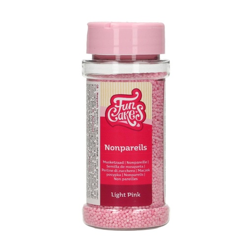 [00068794] FunCakes Nonpareils Light Pink 80g