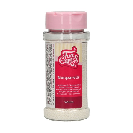 [00068796] FunCakes Nonpareils White 80g