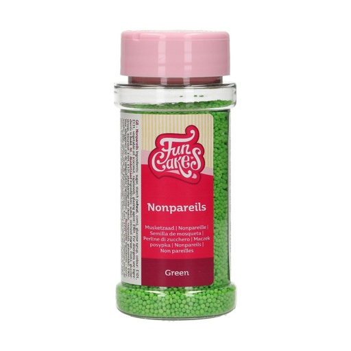 [00068800] FunCakes Nonpareils Green 80g