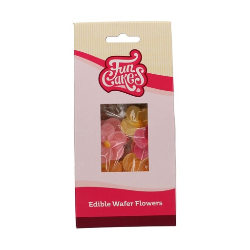 [00068829] FunCakes Wafer Flowers Primrose 12 pcs