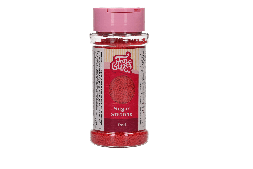 [00068839] FunCakes Vermicelle en sucre Rouge 80 g