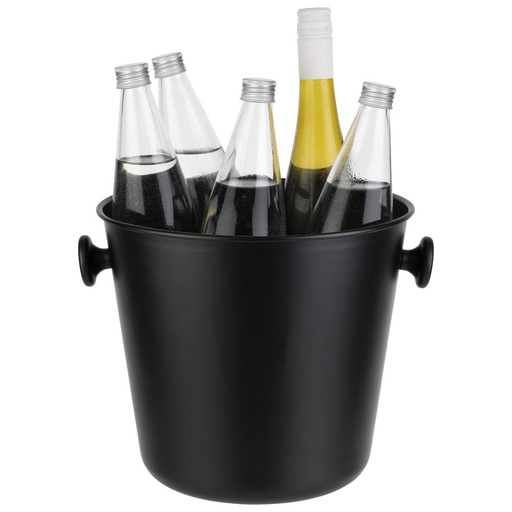 [00068901] APS ALU/ABS KOELER EMMER ZWART 27X32XH23CM - 8.0L - 36117 - MAGNUM