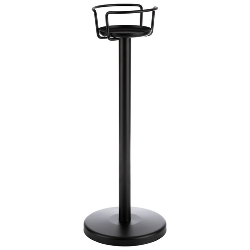 [00068904] APS ZWART METALEN KOEL EMMER VOET 26,5XH71,5CM - 36116 - P/EMMER 36115