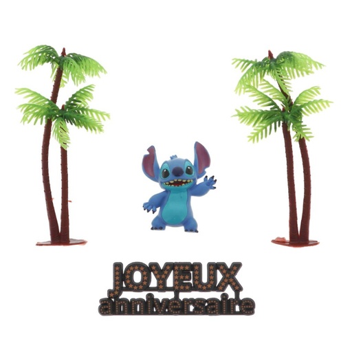 [00069086] Stitch Cake Decoration Kit 6cm
