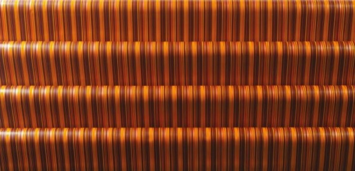 [08057150] 061327 PCB-BEDRUKT VEL KOPER EN GOUD 40X25 CM 17 STUKS ***S/CD***