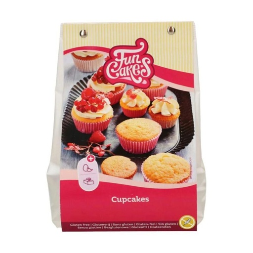 [08053310] FUNCAKES GLUTENVRIJE BAKMIX VOOR CUPCAKES 500G =ZA