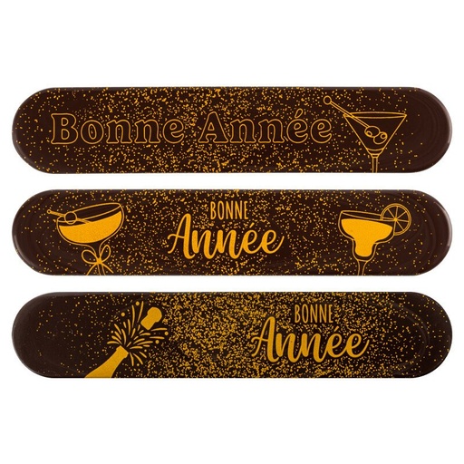[00070305] *FF*2015779 Eclair bonne année 15x3 cm 35pcs ***S/CDE***