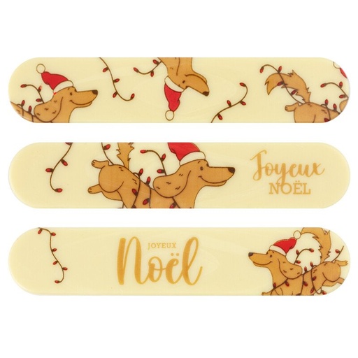 [00070309] 2015776 Eclair Joyeux Noël 15x3 cm 35pcs ***ON/ORDER***