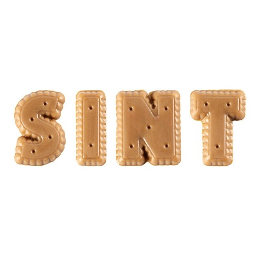 [00070330] 2036702 Nic Nac Sint letters 2,8 cm 300pcs ***OP/ORDER***