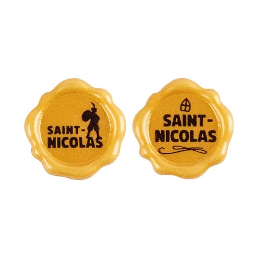 [00070369] 2036723 Stempel Saint-Nicolas 3 cm 175pcs ***OP/ORDER***
