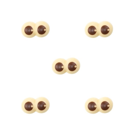 [00070375] *FF*2024731 Yeux 3x2 cm 105pcs 