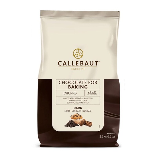 [05100870] CALLEBAUT CHD-CU-20V115N-552 FONDANT CHUNKS  KARTON VAN 4 ZAKKEN X 2,5KG = ZAK