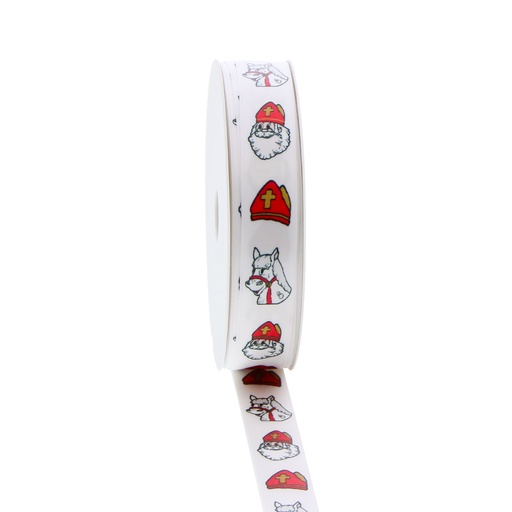 [00070673] SATIJNLINT SINTERKLAAS MIX WIT 1,5CMX20M