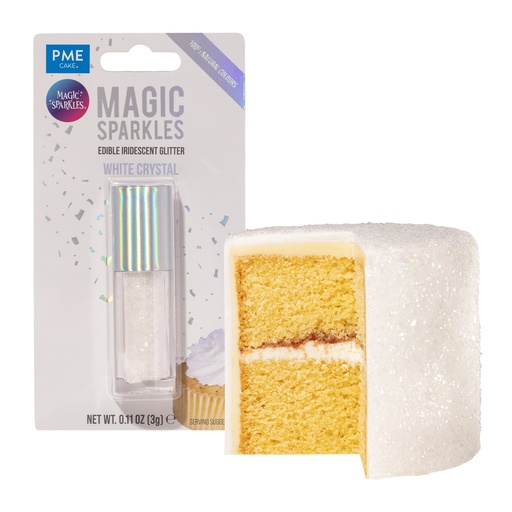 [00070743] PME Magische Glitters  Witte Kristal 3gr