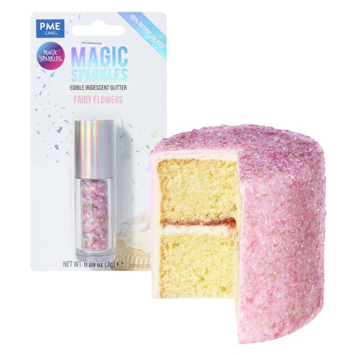 [00070758] PME Magische Glitters  Feeënbloemen 3gr