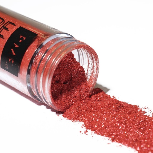[00070882] Edible Lustre Dust Snow - Red (10g)