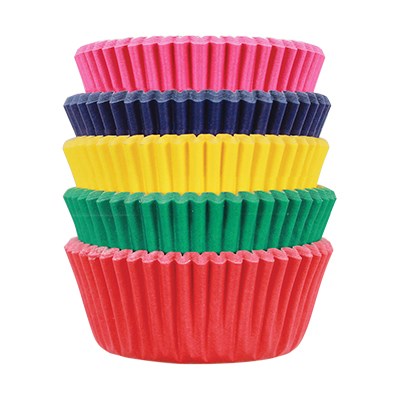 [00070901] PAPER BAKING CUPS 100PCS CARNIVAL 