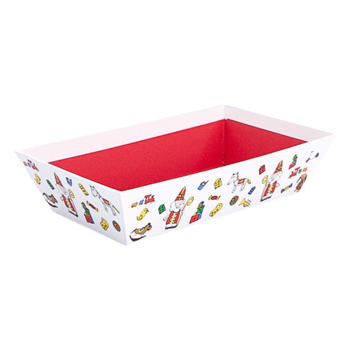 [00071054] CARDBOARD BASKET SAINT NICHOLAS 23 X 15CM