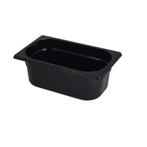 [00071080] BAC POLY NOIR GN1/4-H10CM-2.5L POLYPROPYLENE HACCP