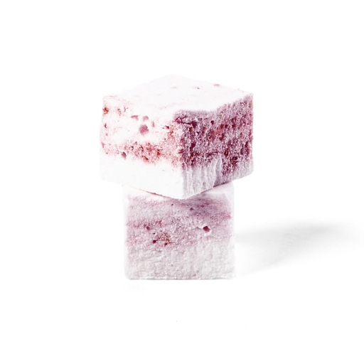 [00071106] MALLOWS MARSHMALLOW CERISE 3 X 3 CM 18 PCS - 215GR