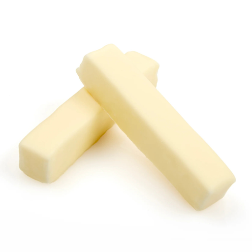 [00071114] VANILLA MARSHMALLOW STICK WHITE CHOCOLATE 9 X 1.5CM 10 PCS - 130GR