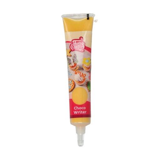 [00071159] FUNCAKES CHOCO SCHRIJFSTIFT GEEL 25G