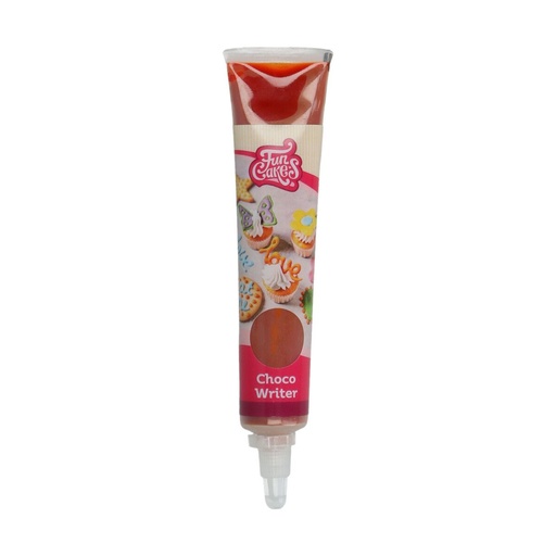 [00071163] FUNCAKES CHOCO WRITING PEN RED 25G